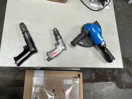 Batch of pneumatic tools