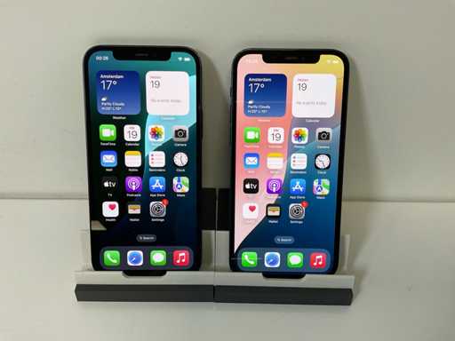 Apple iPhone 12 - 128GB - Nero (2x)