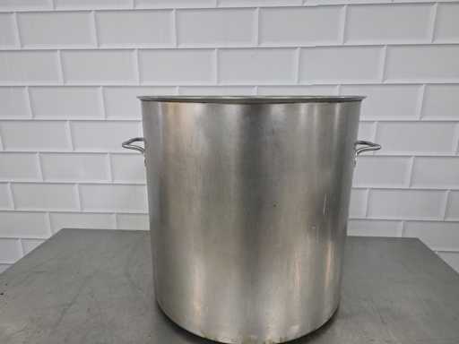 75 litres - Marmite en acier inoxydable