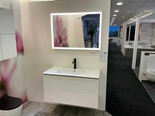 Configurația chiuvetei Duravit L-Cube