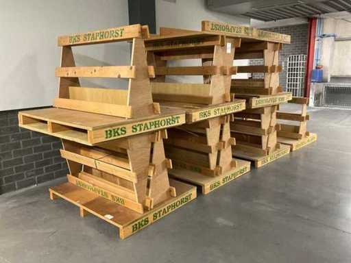 Wooden trestle (12x)