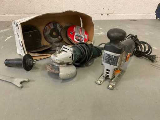 Metabo, AEG W680 Sec și polizator unghiular
