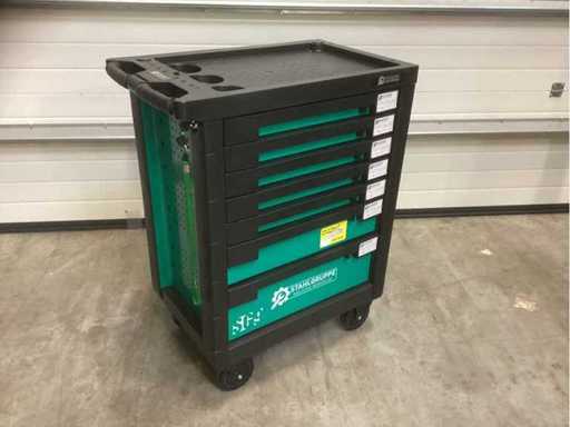 Stahlgruppe SG9 - Gereedschapwagen - Groen - 7 Laden - 5 Gevuld
