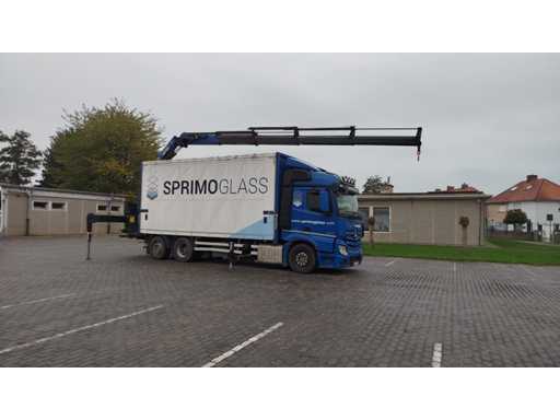 Mercedes + Royen - Actros 963-0-C + remorque - Camion + CRANE+ Remorque - 2014