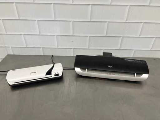 Lamineer apparaat (2x)