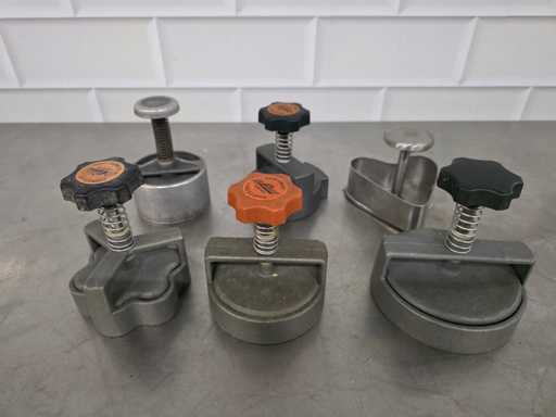 De Leede - Presse à hamburger (6x)