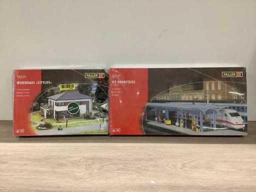 Modellbau-Eisenbahn-Set – Puppen & Stofftiere (2x)