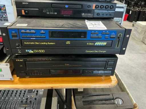 DAP audio en Teac CD speler (2x)