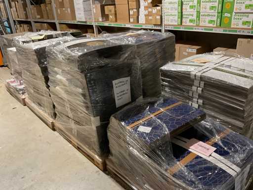 Lotto di scatole di imballaggio natalizio