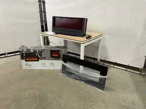 Fiamma Livin - Londra - Camino elettrico sospeso