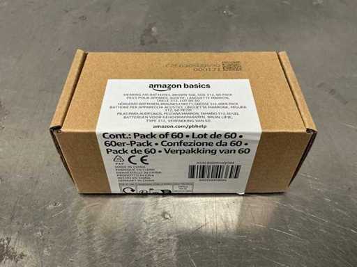 Amazon Basics Type 312 Hearing Aid Batteries (112x)