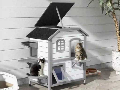 Kattenhuis Kattenhuis-nis, 2 verdiepingen