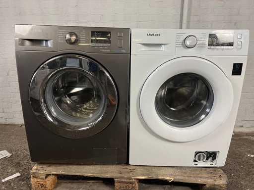 Samsung Ecobubble Wf80f5e2w4x Washing Machine 8kg 1400t| EcoBubble™ Washing Machine 5000 Series WW70TA049TE