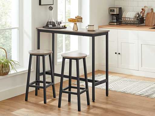 Barkrukken - Industriële Stijl (x6)