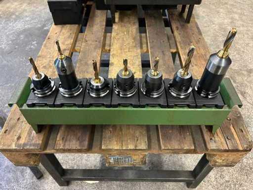 Milling machine tools (7x)