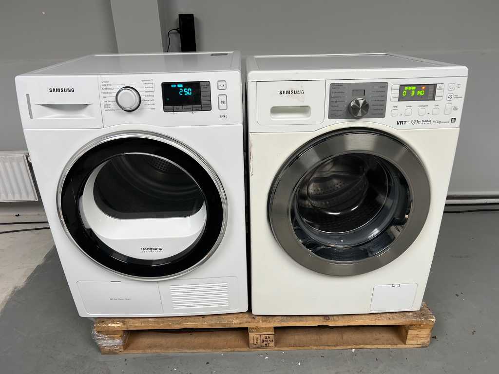 Samsung - Waschmaschine + Samsung Trockner