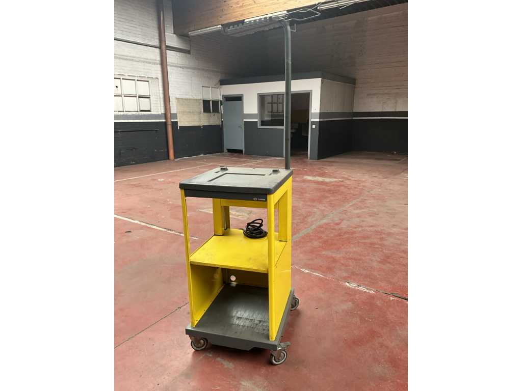 Garage inventory, mobile computer cart Sagem