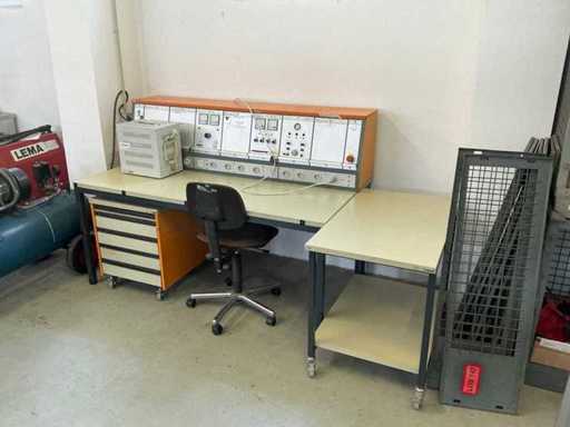 Various test and measuring instruments