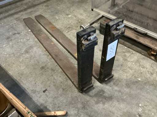 Lepel voor heftruck (2x)