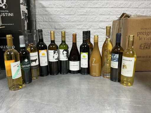 Sortiment de vin alb (14x)