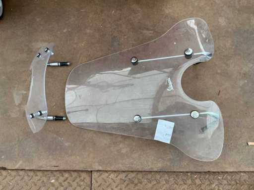 Pièce de pare-brise Vespa (2x)