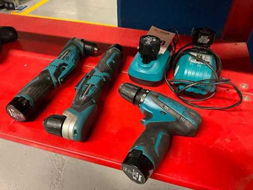 Makita DA331D/ DF330D Screw Drill (3x)