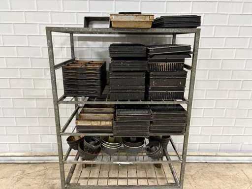 Festa - Teglie e carrello per forno