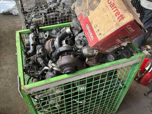 Various turbochargers for cars