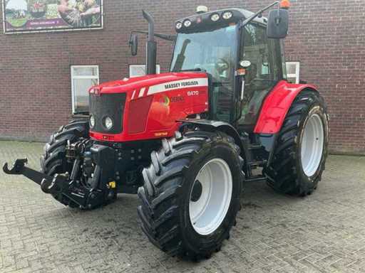 Tracteur agricole Massey Ferguson 6470 à traction intégrale 2004