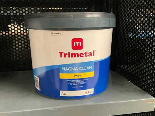 Trimetal Magna Clean Mat 9,3ltr Czysta farba ścienna