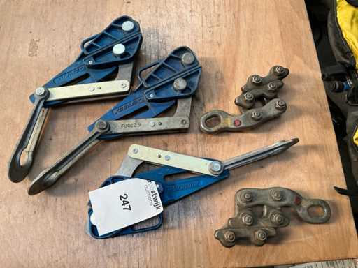 Cleștele de tragere cu cablu Derveaux (3x)