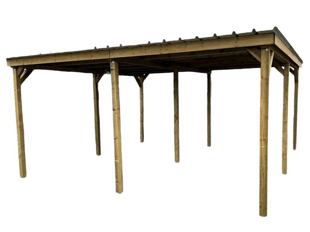 Freestanding carport 1000x520x247 cm