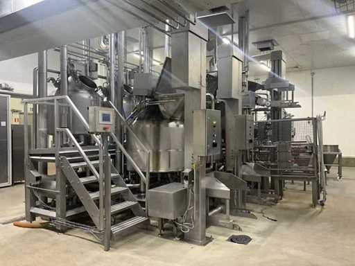 SELO 6-piece industrial stainless steel power line/platform