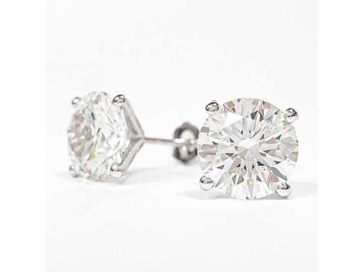 5.3 CARAT Diamond Stud Earrings