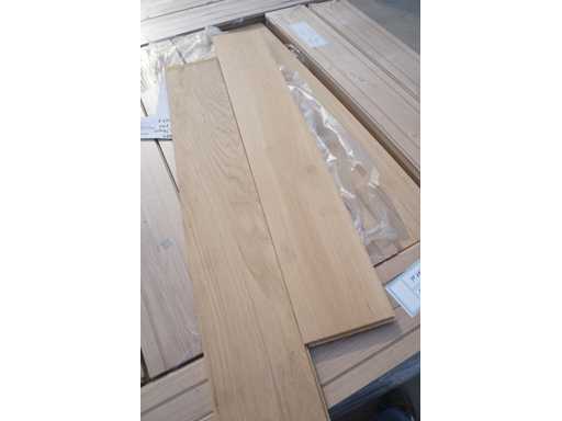 42,20 m² Parchet din stejar masiv 15mm