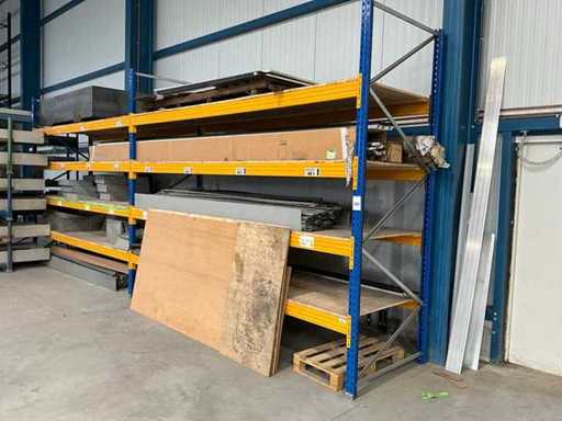 Palettenabstellen mit Inhalt