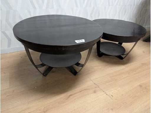 Coffee Table 70cm Black