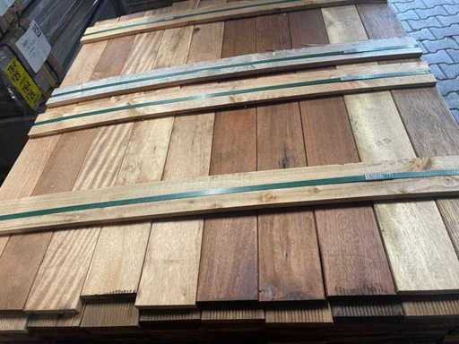 Hardwood - Tile wood - 550-1050x97x17mm (800x)