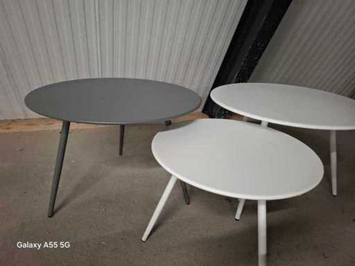 Stoliki boczne - Stół ogrodowy (3x)