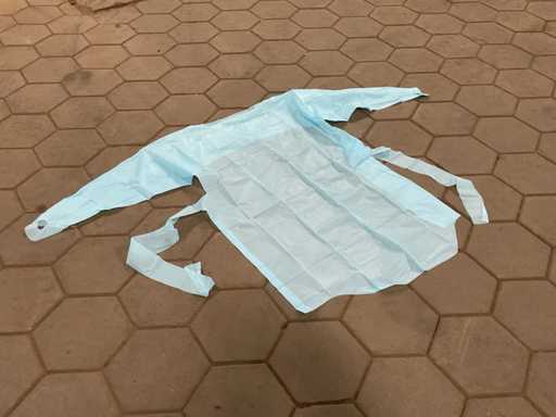 Șorțuri de unică folosință MediChoice Poly albastru nivel 4 (1050x)