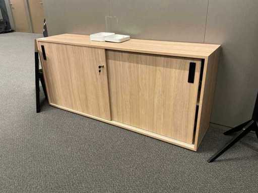 Szafka do przechowywania i wieszak na płaszcze (2x)