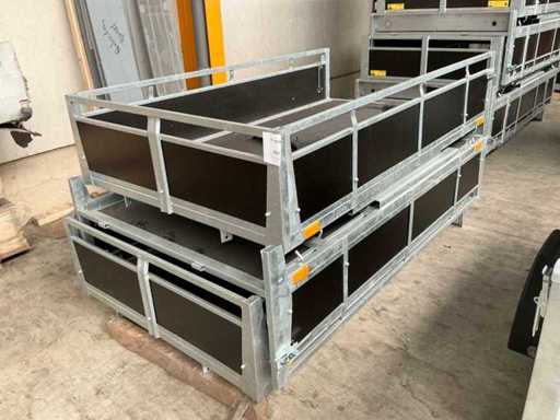 Carrozzeria del telaio per rimorchio (3x)