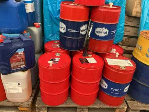 Partij diverse Restanten Smeermiddelen(9x)