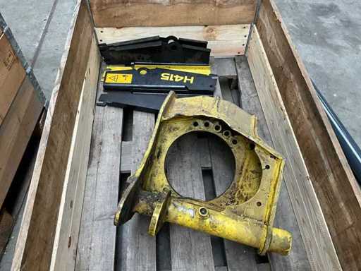 John Deere H415 Rechter Wals arm Harvester kop