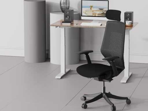 Chaise de Bureau Ergonomique, Chaise de Bureau réglable en Hauteur (x2)