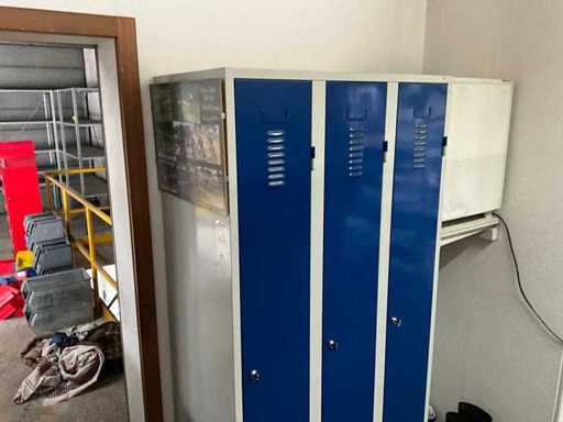 Locker without contents