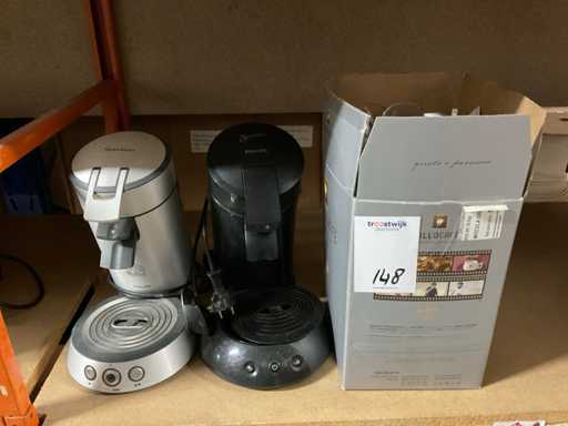 Aparat cu capsule de cafea (2x)