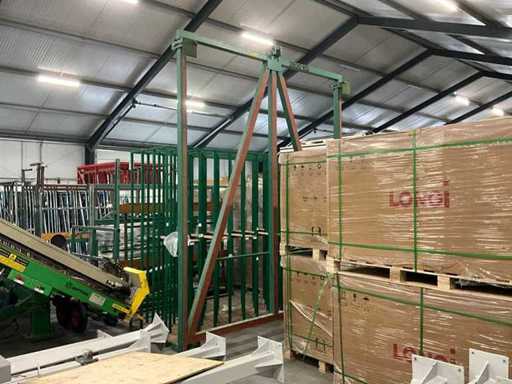 1995 Muyen Griffe 9104 Glass Conveyor/Glass Clamp - 2800kg