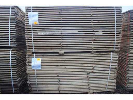 2,73 m³ planches de chêne 22 mm