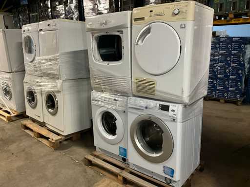 Wasmachine & droger (8x)